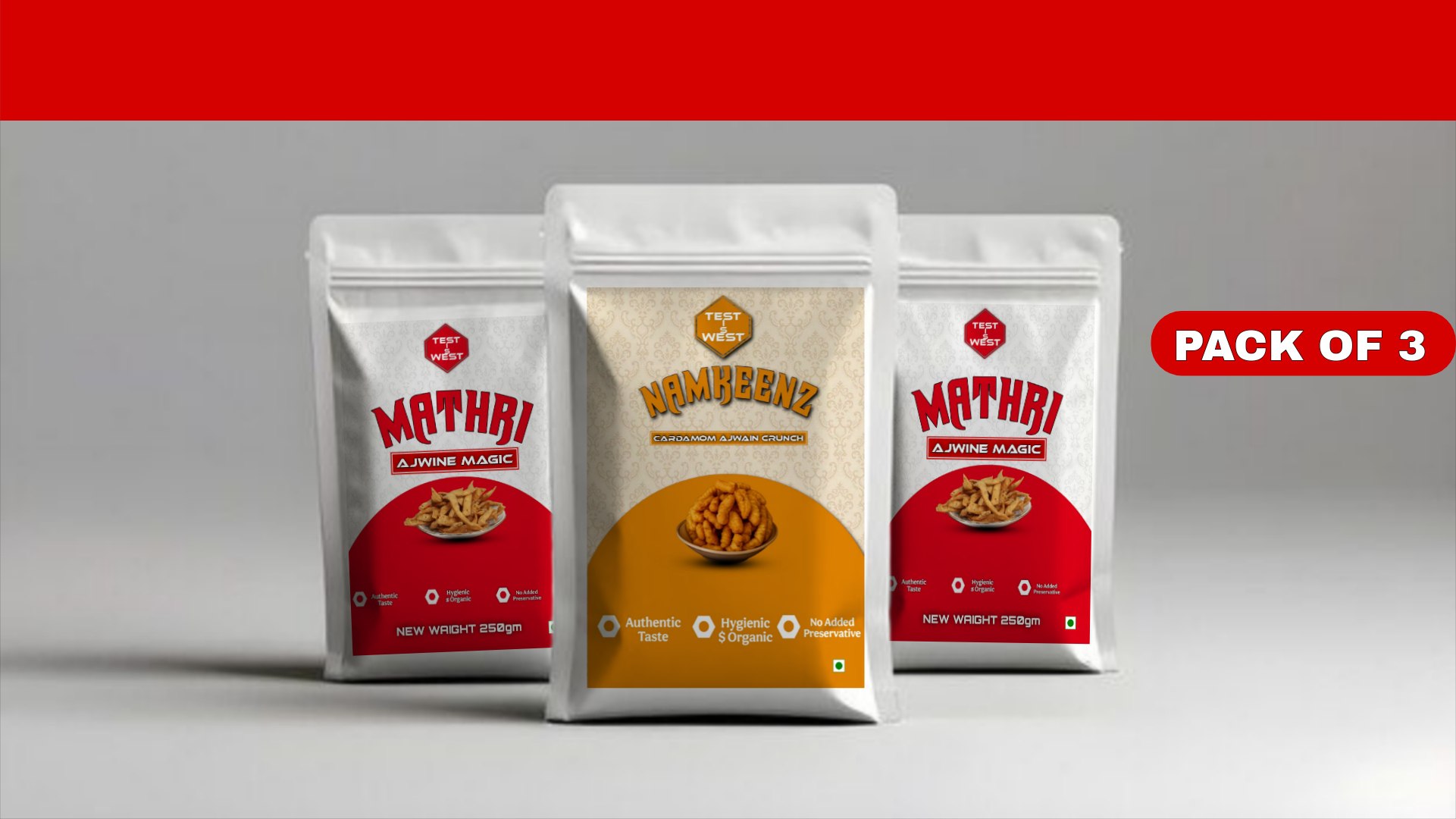 Mathri + Namkeenz Combo Pack
